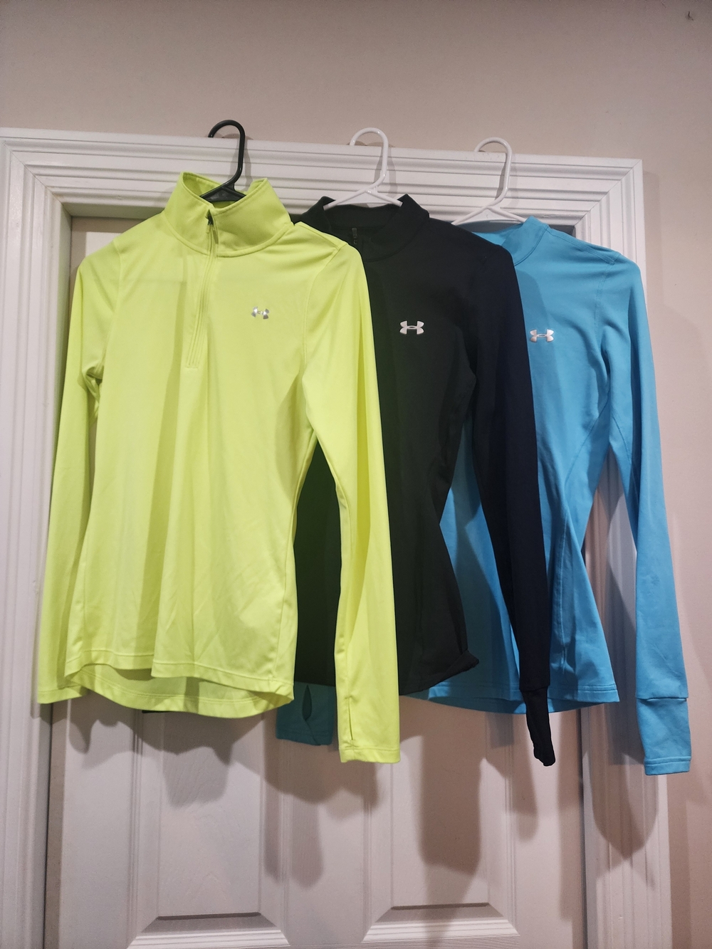 Under Armour Women's Long-Sleeve Quarter-Zip Performance Top - Lot Of 3